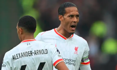 Virgil van Dijk Addresses Trent Alexander-Arnold Situation After Showing Visible Frustration in Manchester United Clash