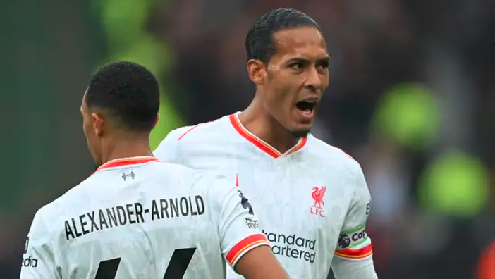 Virgil van Dijk Addresses Trent Alexander-Arnold Situation After Showing Visible Frustration in Manchester United Clash